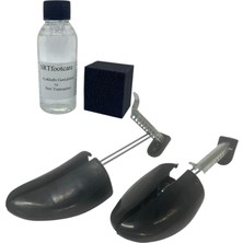 Srtfootcare Ayakkabı Açma Genişletme Seti | Metal Ayakkabı Kalıbı + Deri Yumuşatma Suyu – Konforlu, Genişleyen Ayakkabılar