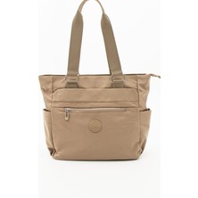 ÖZER-4003 Sanmorris Suya Dayanıklı Saten Kumaş Çapraz Askılı Kadın El ve Omuz Çantası