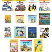 İş Bankası Kültür Yayınları Arkadaşım Polis + 14 Kitap (Set)