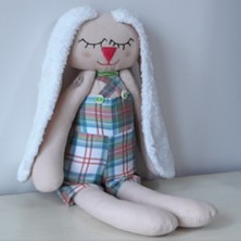 Pelüş Oyuncak El Dikimi Uyku Tavşanı Şortlu