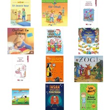 İş Bankası Kültür Yayınları Arkadaşım Elif - Elif Jimnastik Yapıyor + 11 Kitap (Set)