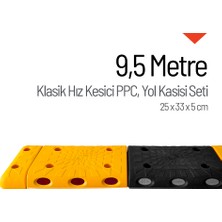 Soylu Grup Kent Ve Bahçe Mobilyaları 9,5 Metre Hız Kesici Set | Kapaklı Yol Kasisi Uygulaması