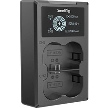 Smallrig 4085 NP-W235 Çiftli Şarj Cihazı