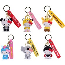 Giochi Preziosi 2465-0609 Hello Kitty Anahtarlık CDU8-5/CN24 - 96/CN24 - 135/CN24(BELIRTILEN Fyat, Tekli Satış Için Adet Fiyatıdır.)