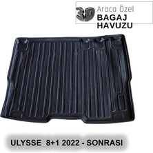 Elorcar Ulysse  8+1 2022 - Sonrası 3D Bagaj Havuzu