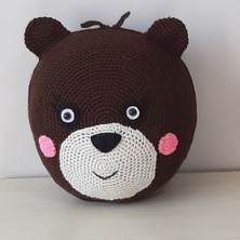 Amigurumi Örgü Oyuncak Ayı Yastık