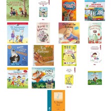 İş Bankası Kültür Yayınları Açgözlü Aslan ile Şefkatli Fare + 16 Kitap (Set)