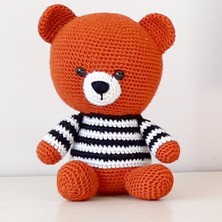 Amigurumi Örgü Oyuncak Ayı Kahverengi
