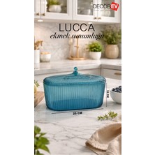 Decorev Kapaklı Ekmek Saklama Kutusu – Şeffaf Tasarım, Hijyenik ve Uzun Süre Tazelik