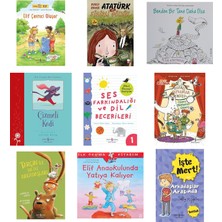 İş Bankası Kültür Yayınları Arkadaşım Elif - Elif Çevreci Oluyor + 8 Kitap (Set)