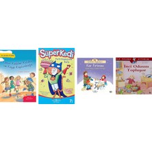 İş Bankası Kültür Yayınları Cesur Kalpler Kulübü ve Kayıp Kaplumbağa - Ilk Okuma Kitabım + 3 Kitap (Set)