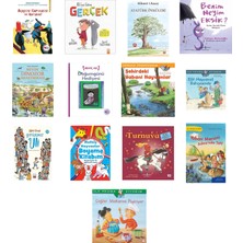 İş Bankası Kültür Yayınları Akkuzu Karakuzu ve Kargalar: Ilk Okuma Kitapları + 12 Kitap (Set)