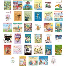 İş Bankası Kültür Yayınları 555 Eğlenceli Çıkartma - Araçlar + 34 Kitap (Set)