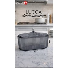 Decorev Kapaklı Ekmek Saklama Kutusu – Şeffaf Tasarım, Hijyenik ve Uzun Süre Tazelik