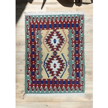 Cicim Halı El Dokuma Anadolu Kilim 92X130 cm