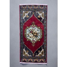 Cicim Halı El Dokuma Anadolu Halı 47X102 cm