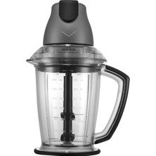 Vestel Pratik ve Güçlü 550W 4 Bıçaklı Doğrayıcı, Kolay Kullanım ve Temizlik