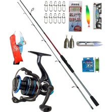 Dam Quick Fun-Tech 3 4000 FD Oslo Big Bass 270cm 15-40gr Spin Olta Takımı Seti