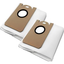 RobotFix Philips XU7100/01, XU7100/02 Uyumlu Robot Süpürge Toz Torbası 2 Adet