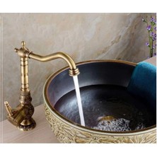 Abay Doğal Taş Antik Işlemeli Kısa Batarya