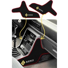 Tusba Market Renault Broadway R9/11 Spring Fairway Flash Uyumlu Elmas Logolu Torpido Vites Konsol Koruma Halısı