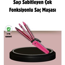 Allians Çift Fonksiyonlu Saç Şekillendirici Maşa ve Düzleştirici Seti