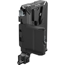 Smallrig 5226 V-Mount Pil Montaj Plakası Kiti 15 mm Lws Rob Borulu