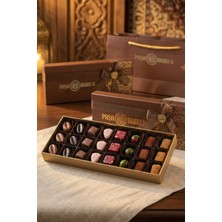 Paşa Dairesi El Yapımı Spesiyal Çikolata - Fıstıklı, Fındıklı, Çilekli - Hediyelik Kutulu 3