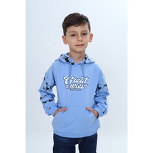Toontoy Erkek Çocuk Great 98 Wiew Yazı Baskılı Sweatshirt