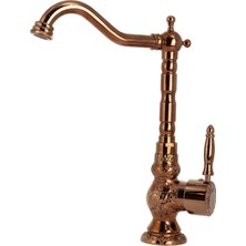 Abay Doğal Taş Rose Gold Işlemeli Batarya