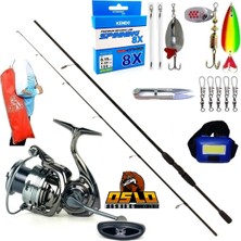 Oslo Okuma Wave Power 274cm 7-30gr Next 4000 Turna Spin Olta Takımı Seti