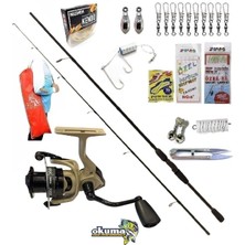 Oslo Okuma Outrax 3000 274CM 7-30GR Okuma Wave Power Kıyı Spin Olta Takımı Seti