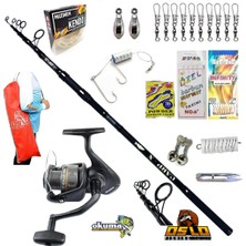 Okuma Revenger Rv-55 Oslo Carp-X 390CM 3,5lbs Profesyonel Surf Kıyı Olta Takımı Seti