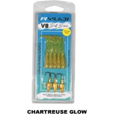 Oslo Ryuji V8 8cm 5.5gr Chartreuse Glow Silikon Yem