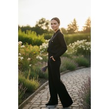 Mandala Tekstil Kadın Şık Basic Alt Üst Triko Takım