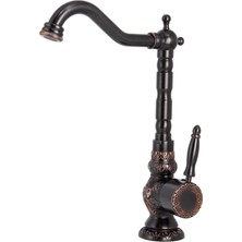 Abay Doğal Taş Siyah Işlemeli Batarya