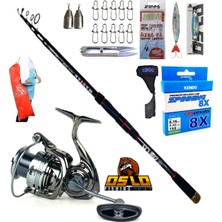 Oslo Next 4000 270cm 14-42gr Master Tele Spin Olta Takımı Seti