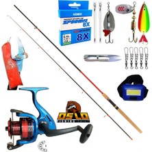 Oslo 3000 270cm 10-35gr Remixon Red Zoom Karbon Turna Spin Olta Takımı Seti