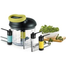 Özbience 900 ml Buz Kırıcı ve 3 Bıçaklı Manuel Rundoya Seti