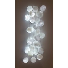 PremiumPort Işıklı Top LED Aydınlatma Dekoratif Gece Lambası, 20 Adet, 3 Metre Uzunluk