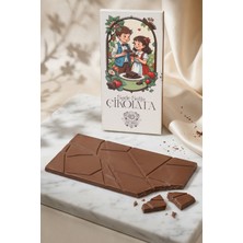 Paşa Dairesi Sade Sütlü Tablet Çikolata Retro Hediyelik Ambalaj