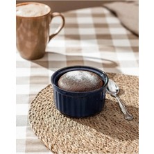 Mutfak Köşesi 2'li Porselen Büyük Sufle Kabı - Sunum Kasesi