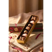 Paşa Dairesi El Yapımı Spesiyal Çikolata - Bitterli, Karamelli, Çilekli - Hediyelik Kutulu