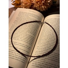 Dusa Atelier Yakut Doğaltaş Kolye