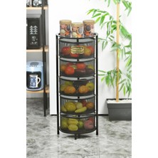 Yıldıray Metal Metal Aç Kapa 5 Katlı Sebzelik