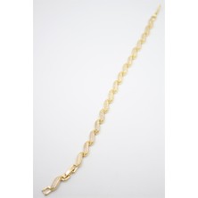 Royaleks Taşlı Vip Bileklik - Altın