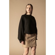 Nisan Triko Oversize Kazak