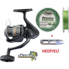 Oslo Okuma Revenger RV-25 FD İp Misina Sarılı Olta Makinesi