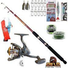 Oslo Dado 1000 Remixon Speed Tele 210cm 10-30gr Lrf & Spin Olta Takımı Seti