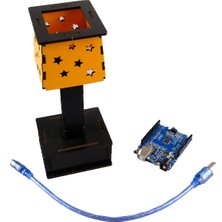 Lapin Deney Atölyesi Alkışla Yanan Masa Lambası – Robotik Arduniolu Kendin Yap Dıy Stem Bilim Seti